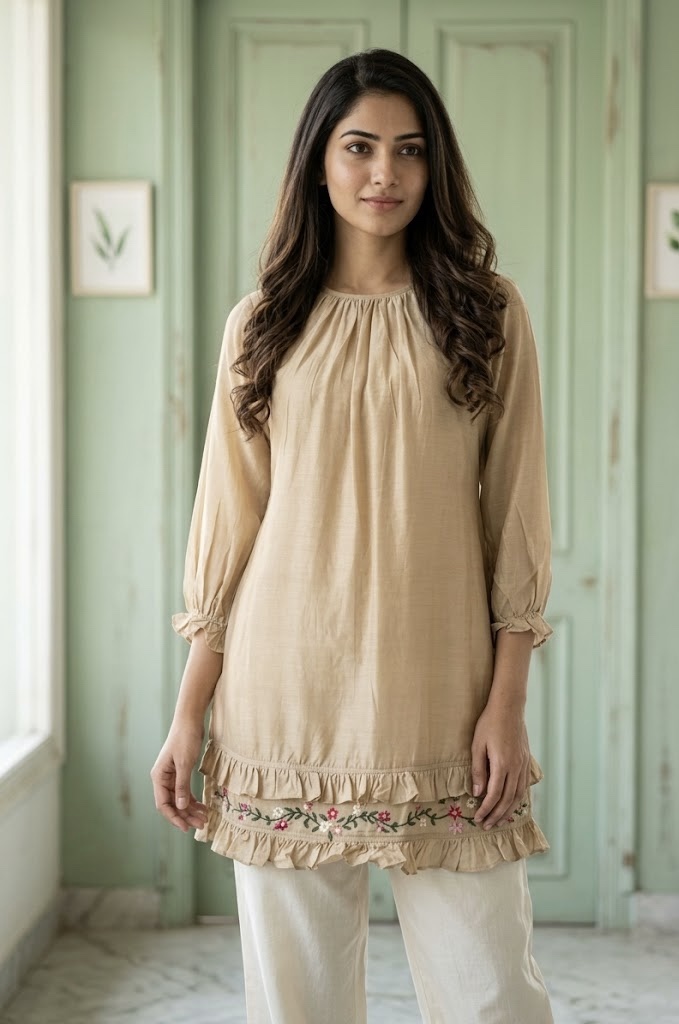 Pure Banarasi Mul Chanderi Cord Set