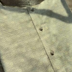 Sleek Grey Silk Kurta