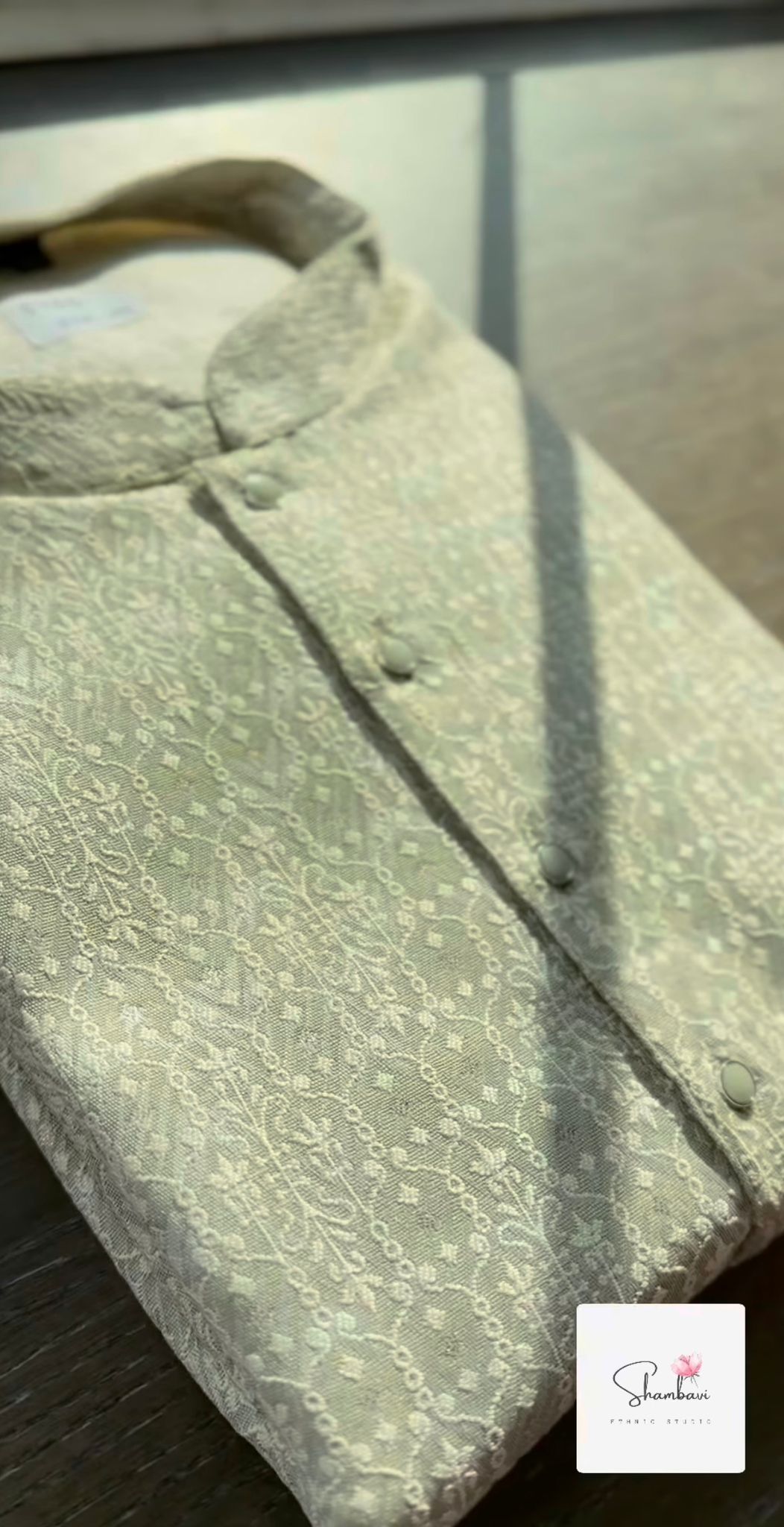 Olive Designer Kurta