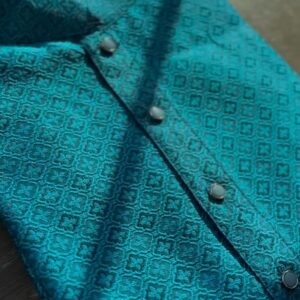 Rama Blue Silk Kurta