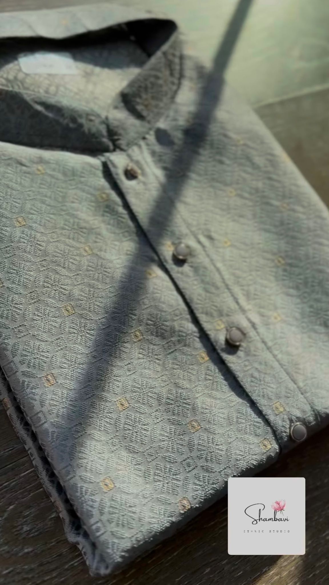 Elegant Designer Silk Kurta