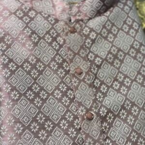 Onion Pink Designer Kurta