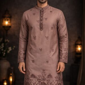 Men's Designer Silk Kurta