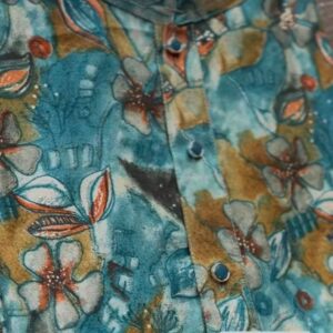 Floral Silk Kurta Set