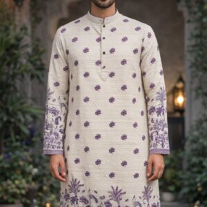 All Over Floral Men's Kurta
