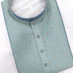 ✨ Sea Green Designer Silk Kurta Set ✨