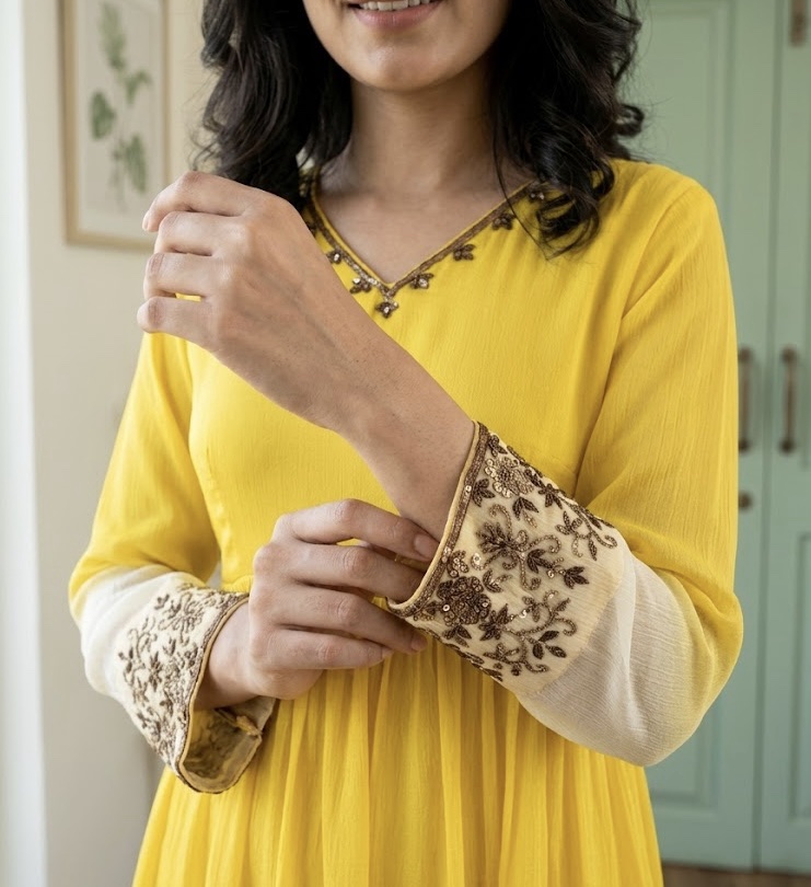 Sunrise Ombre Frock - Image 2