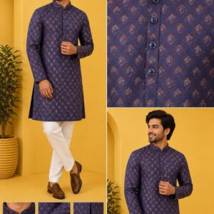 Neelambara Royale Silk Kurta Set ✨