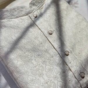 ✨ Pearl Cream – Men’s Designer Kurta Set ✨