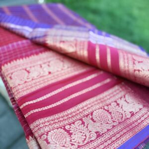 ✨ Pure Handloom Mangalgiri Pattu Saree ✨