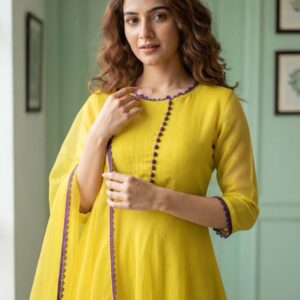 Sunlit Violet — Classic Designer Anarkali Set