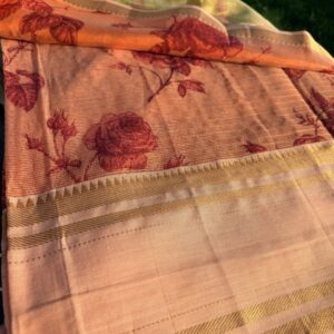 Amritha β Pure Handloom Mangalgiri Pattu Saree π§‘π