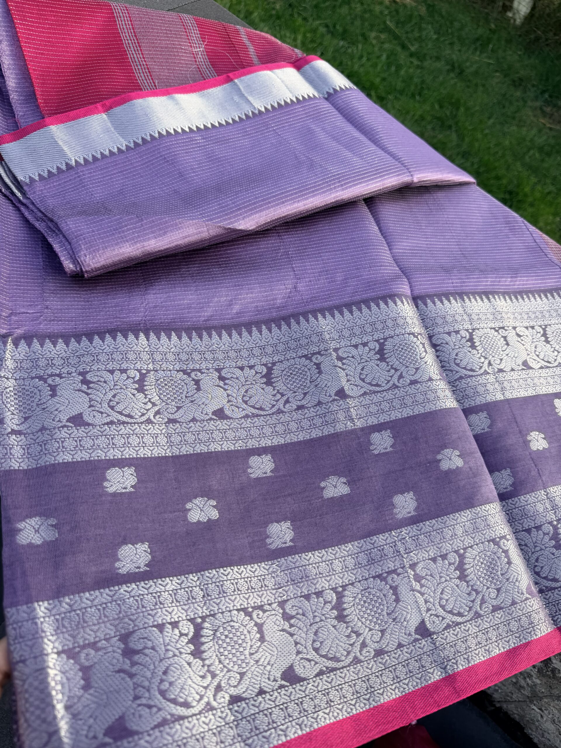 Lavanya β Pure Mangalgiri Pattu Handloom Saree πβ€οΈ