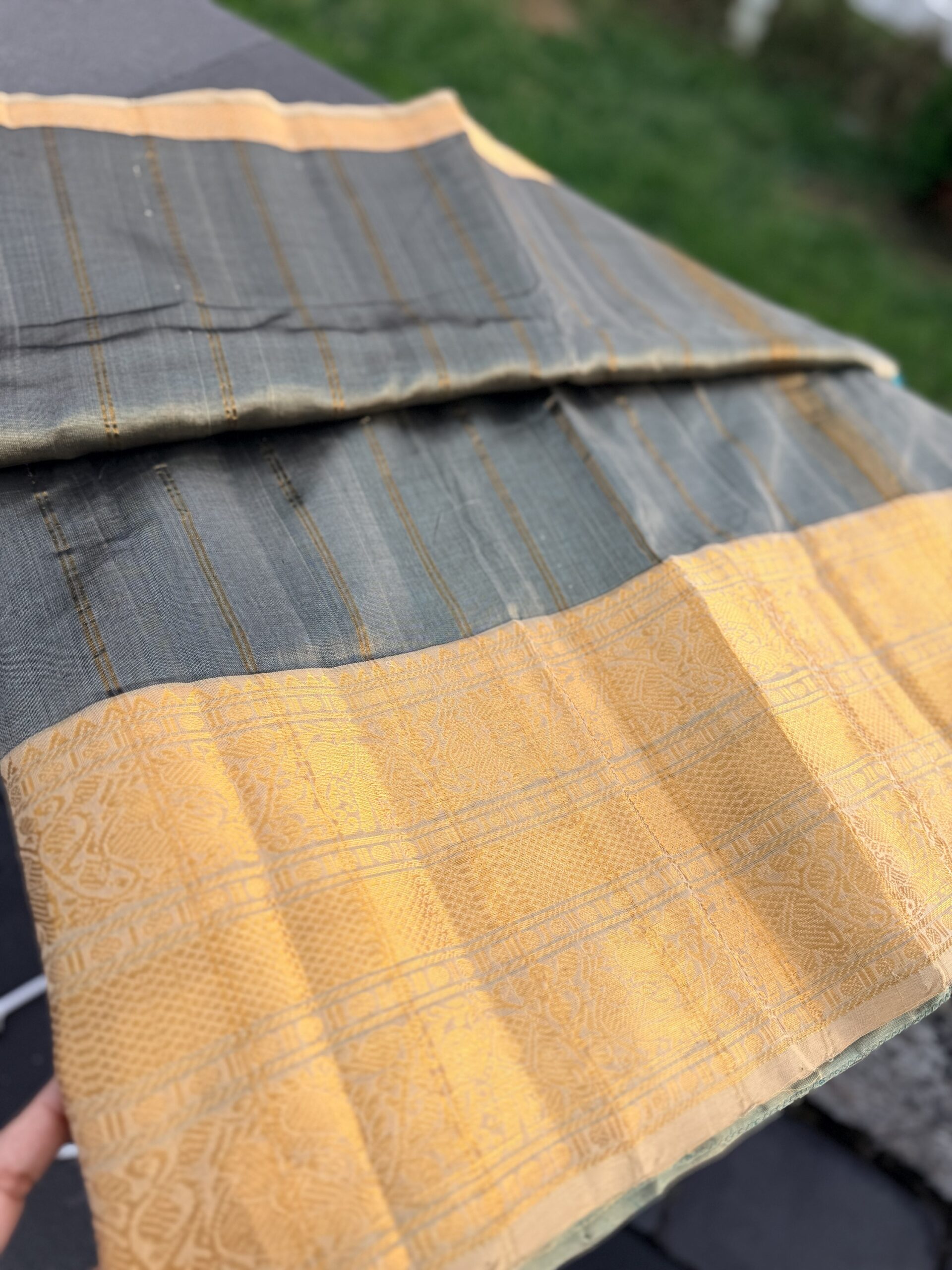 Mayura β Pure Handloom Mangalgiri Pattu Saree π¦π©Ά - Image 2