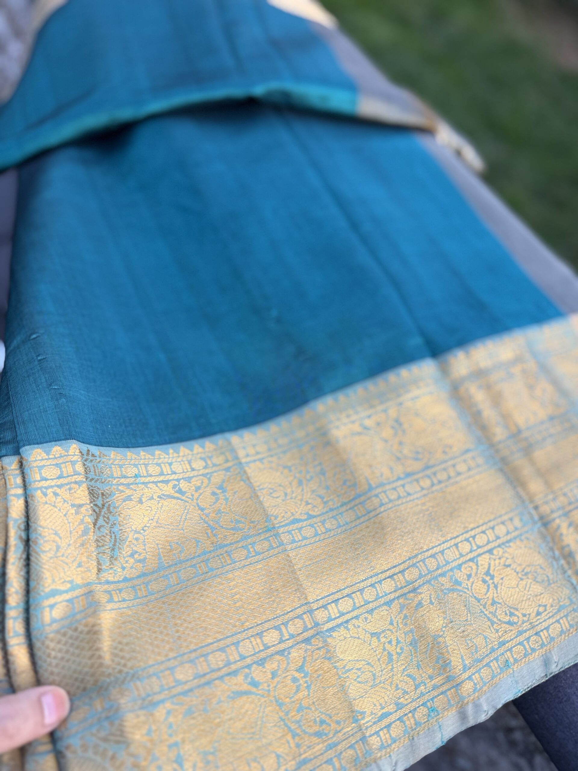 Mayura β Pure Handloom Mangalgiri Pattu Saree π¦π©Ά