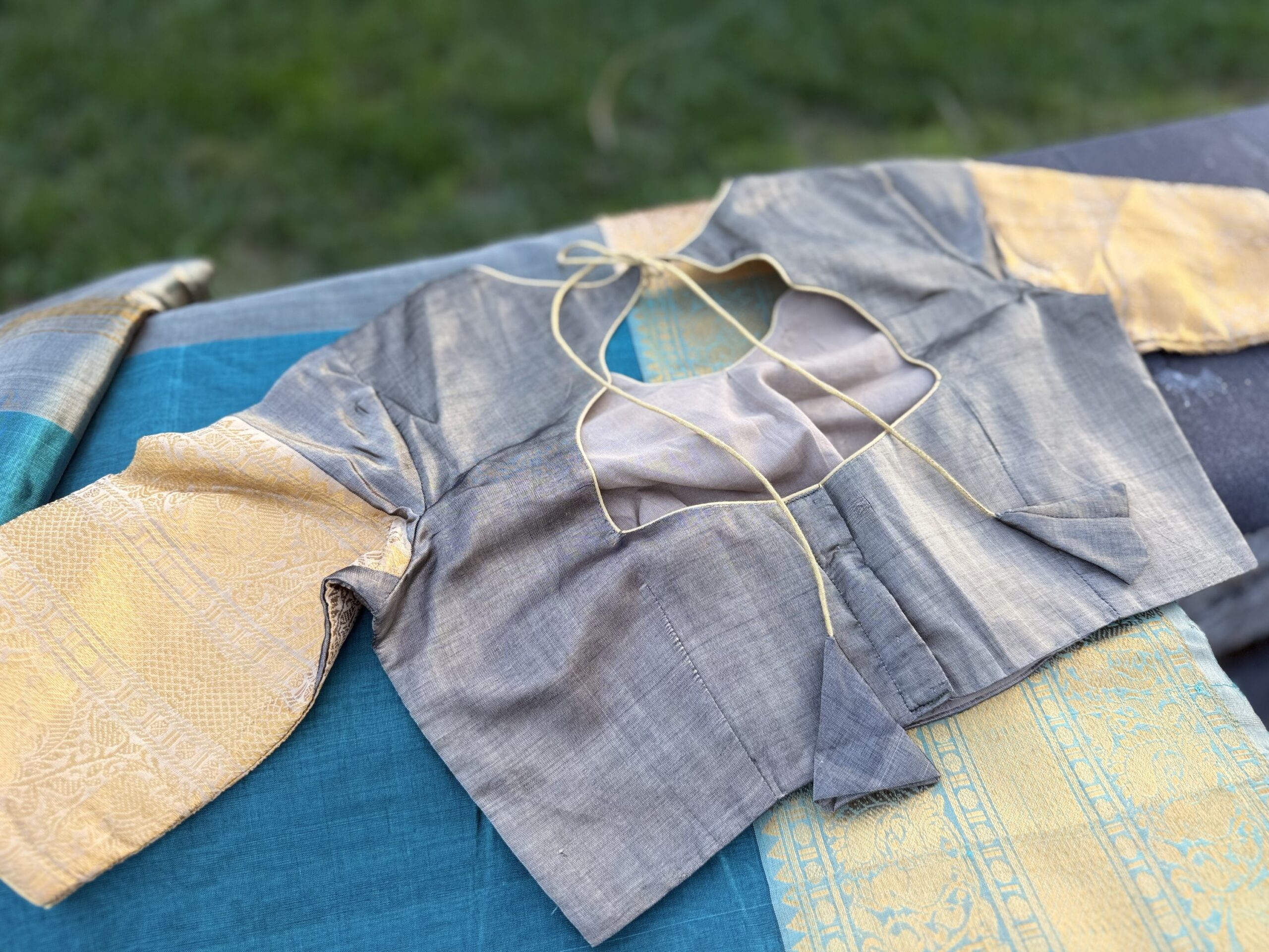 Mayura β Pure Handloom Mangalgiri Pattu Saree π¦π©Ά - Image 4