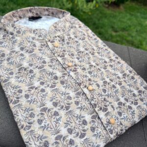 Light Brown Men’s Designer Kurta Set